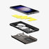 ACS05623 - Galaxy S23 Ultra Case Tough Armor in black showing the back